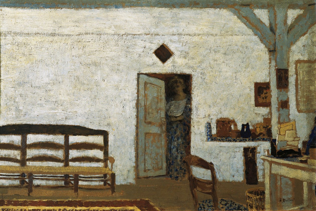 Misia in Villeneuve-sur-Yonne (Villeneuve sur Yonne) de Edouard Vuillard