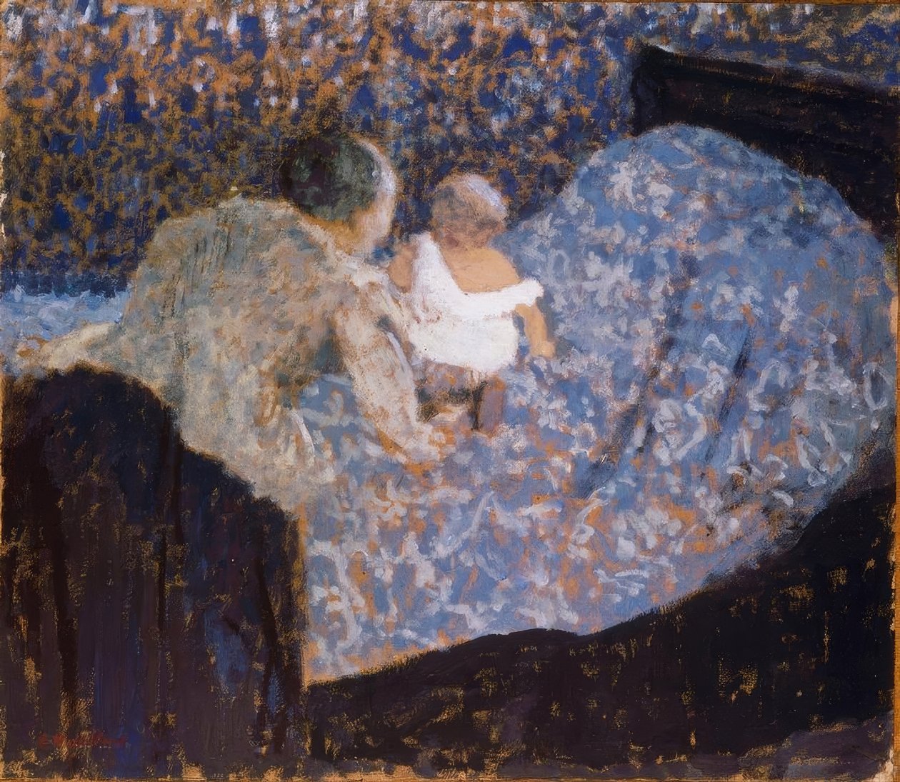 Mãe e filho de Edouard Vuillard