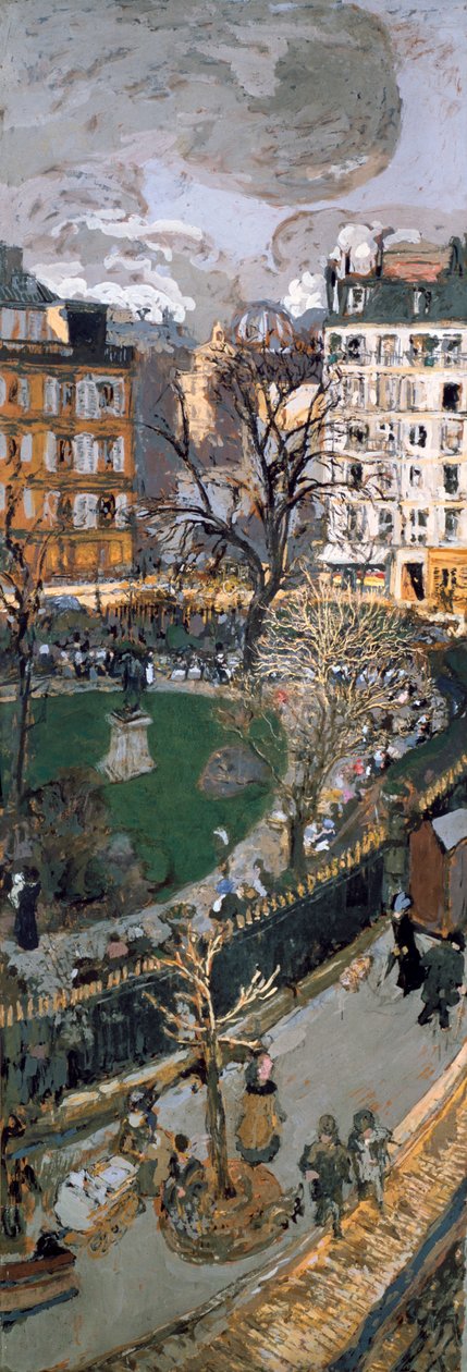 Place Vintimille, Paris, 1908-1910 de Edouard Vuillard