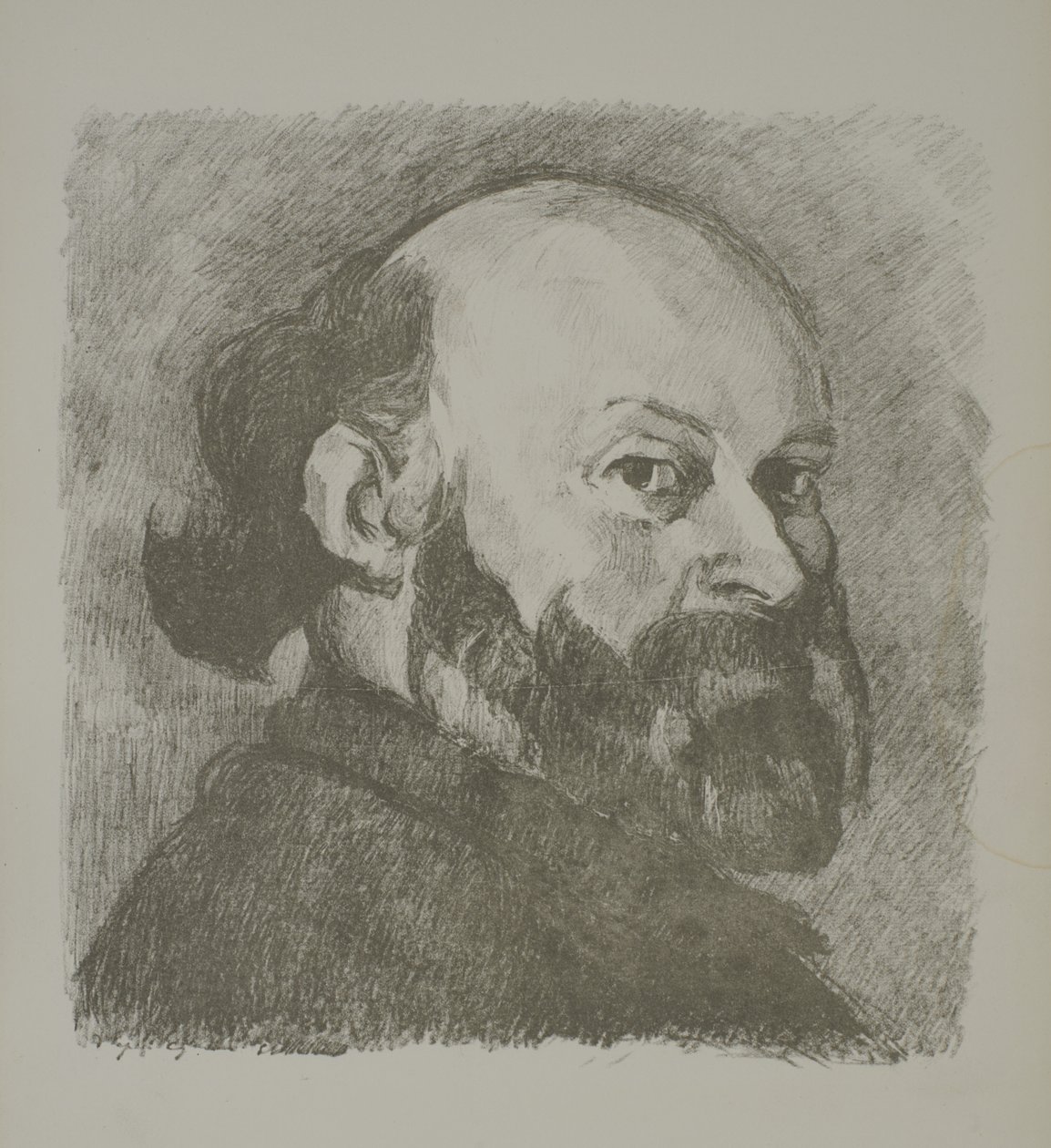 Retrato de Cézanne de Edouard Vuillard