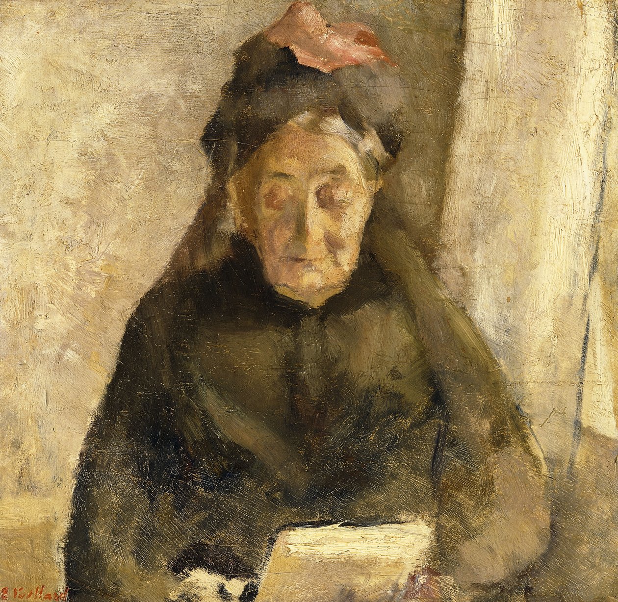 Retrato de minha avó, Michaud-bonne maman, 1888 de Edouard Vuillard