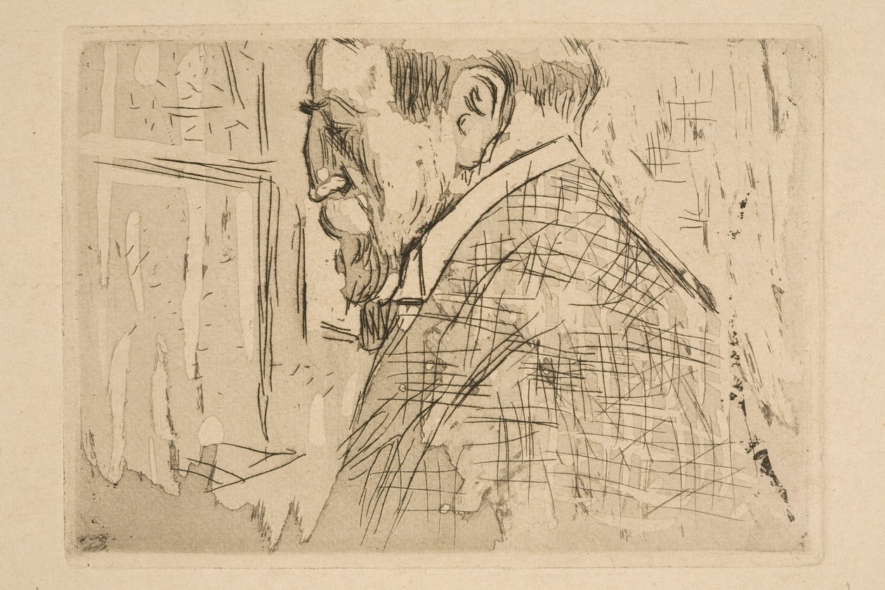 Retrato de Théo Van Rysselberghe de Edouard Vuillard