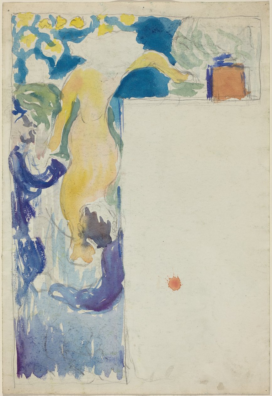 Programmdesign für das Théâtre Libre de Edouard Vuillard