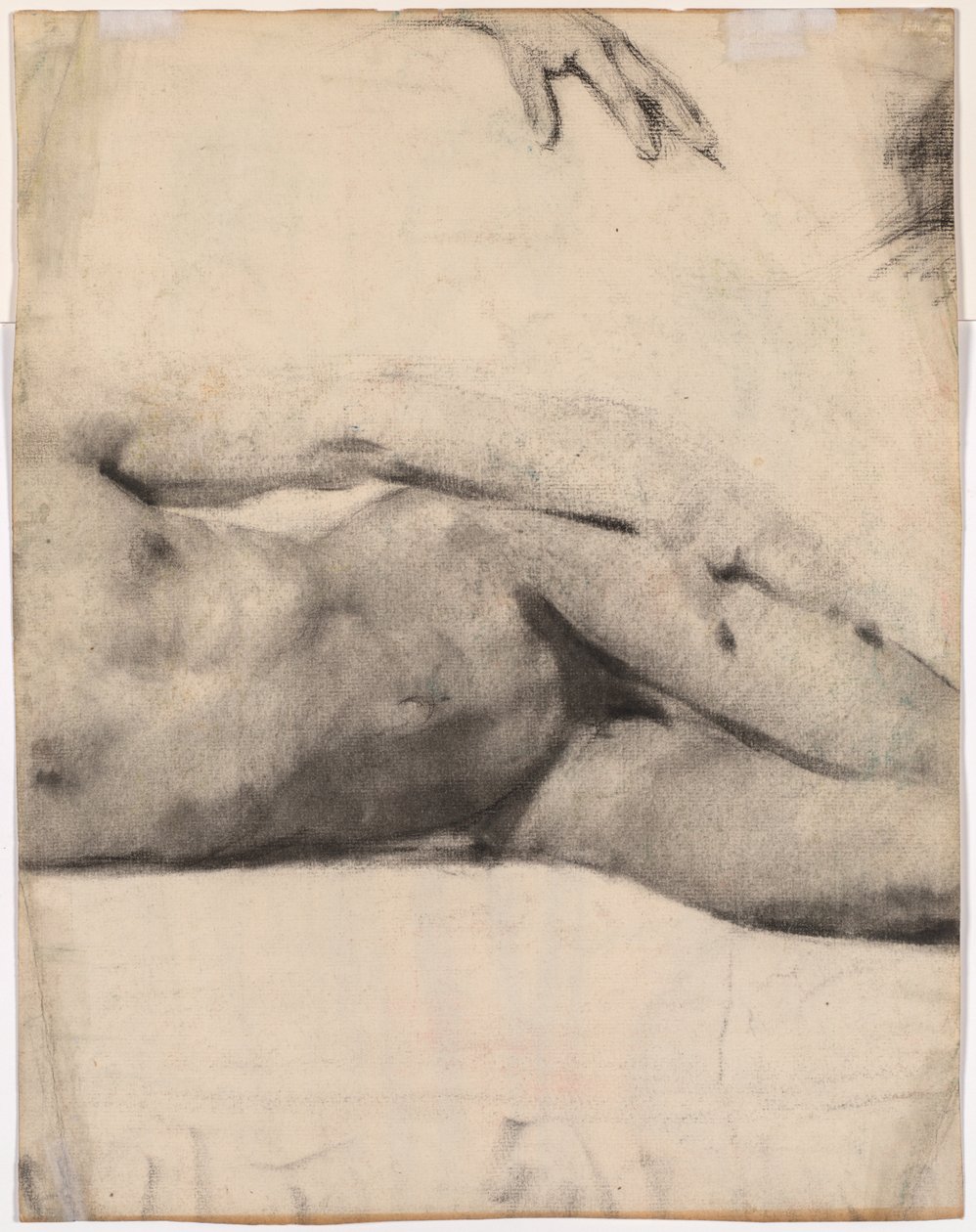 Reclinando Nu Masculino (verso) de Edouard Vuillard