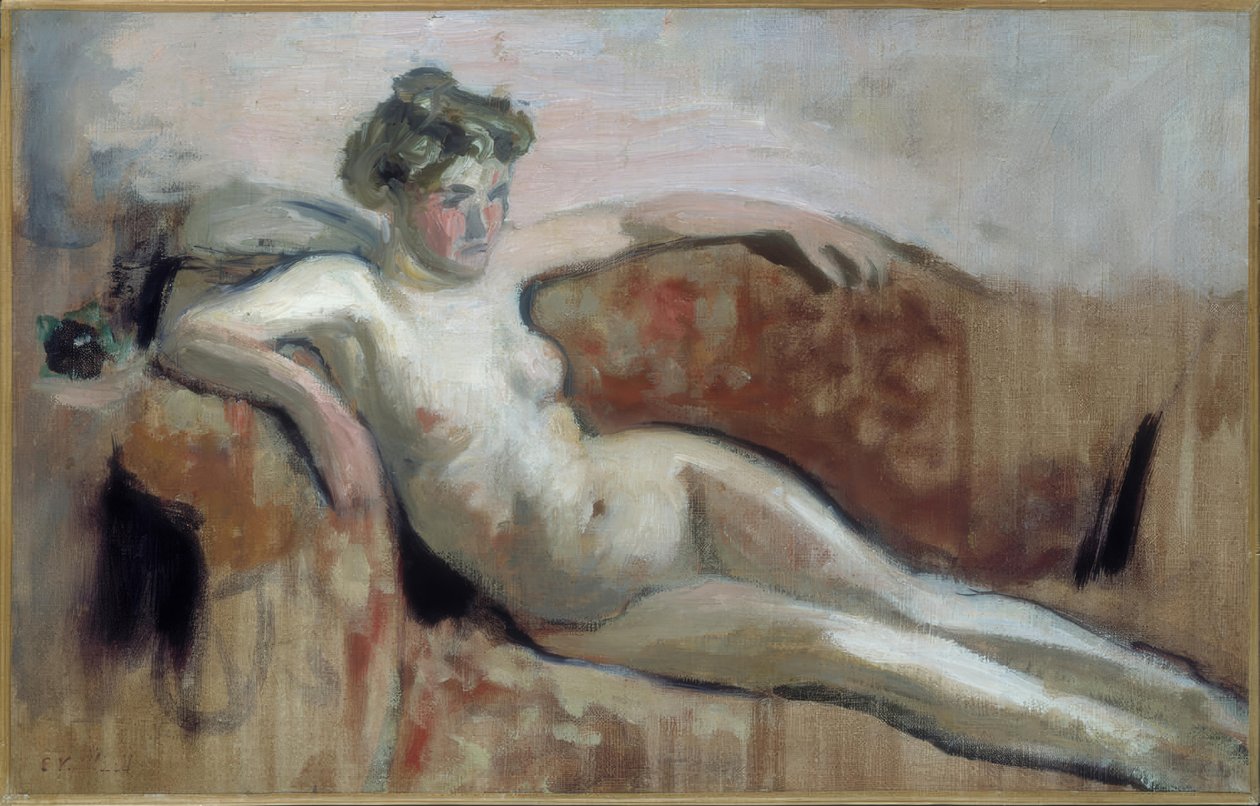 Nu reclinado de Edouard Vuillard