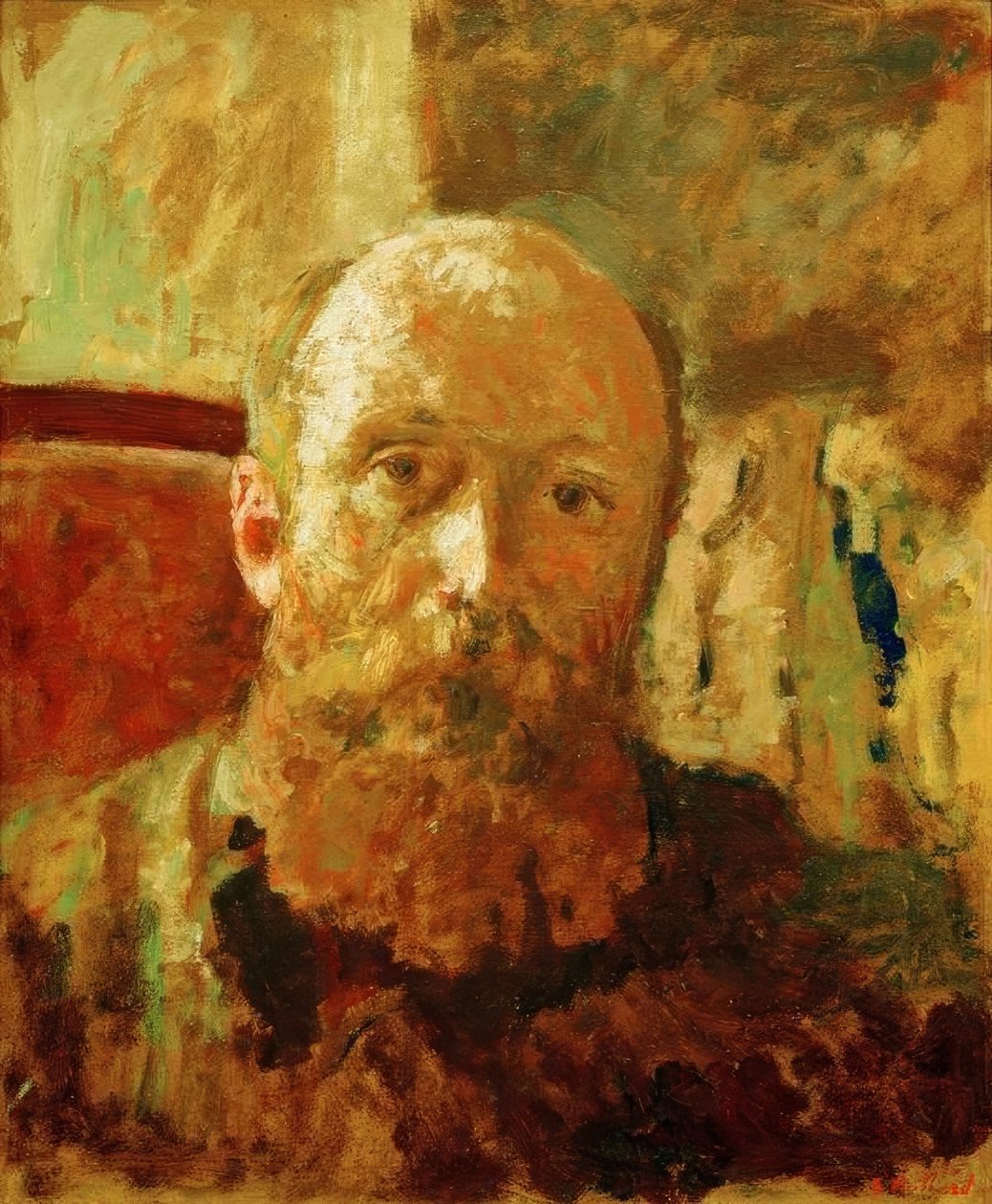 auto-retrato de Edouard Vuillard