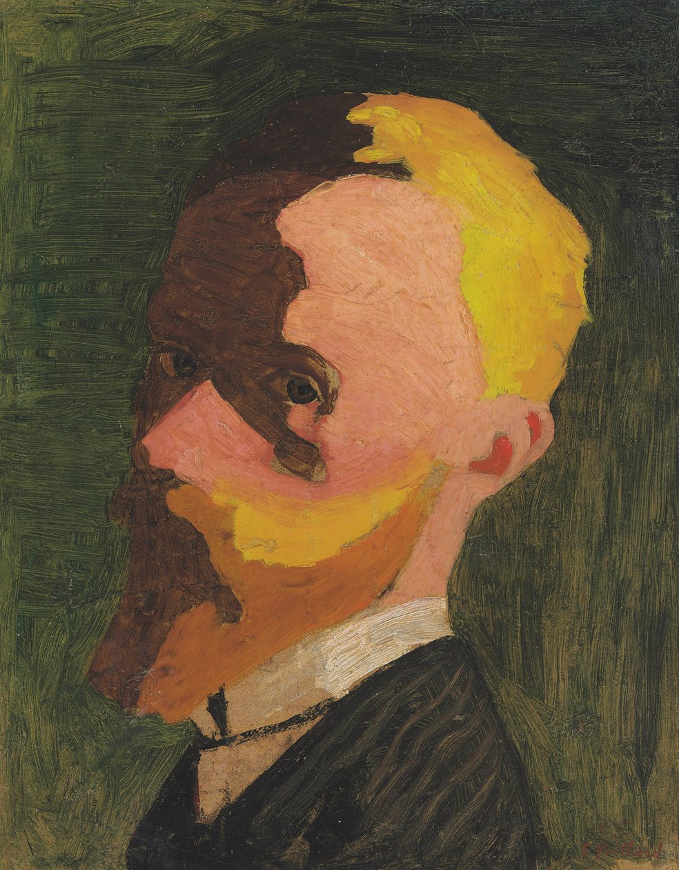 Auto-retrato, c. 1890. de Edouard Vuillard