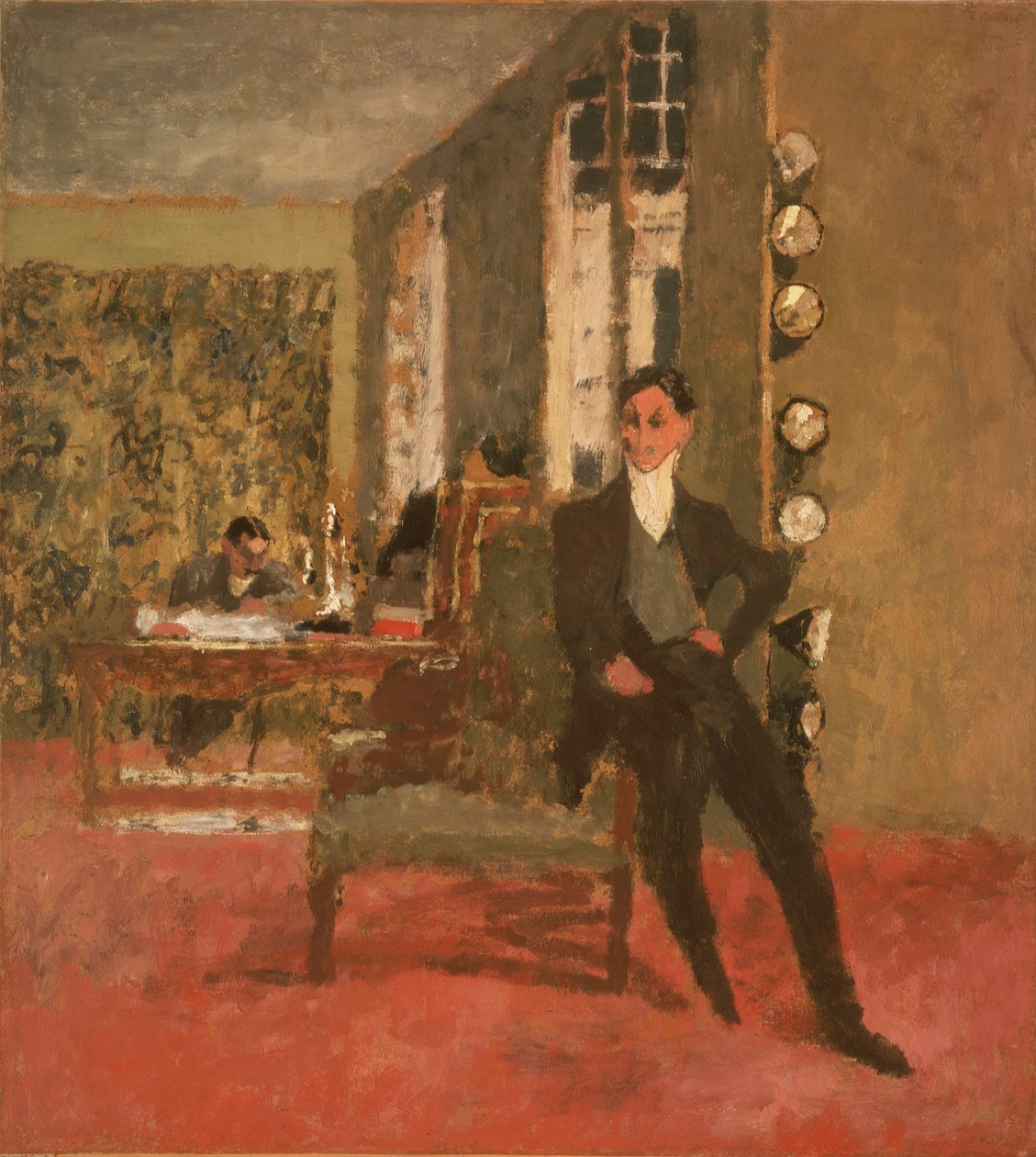 Os Art Dealers (Os Irmãos Bernheim-Jeune) de Edouard Vuillard