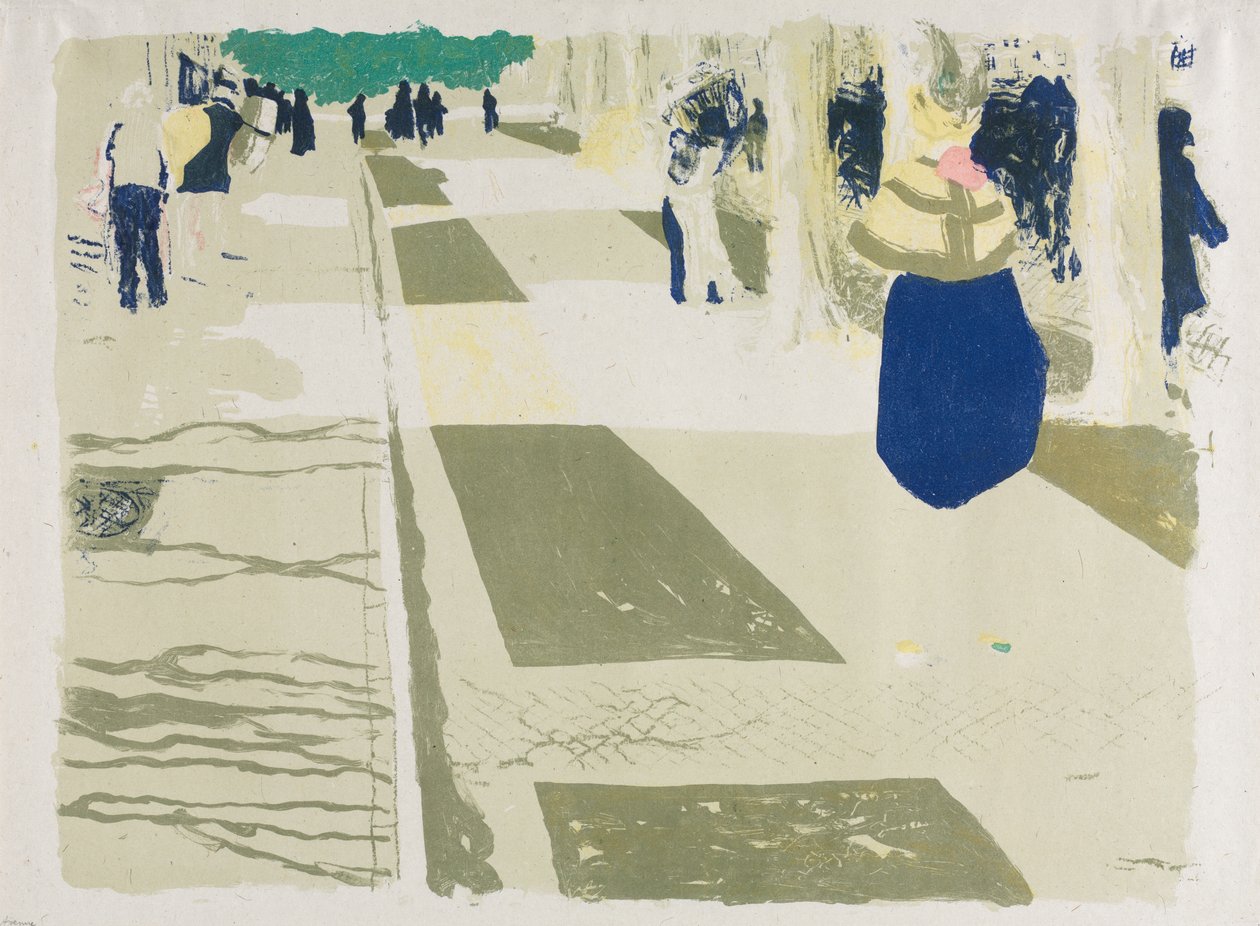 A Avenida de Edouard Vuillard