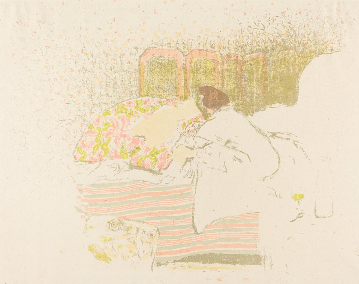 O nascimento de Annette de Edouard Vuillard