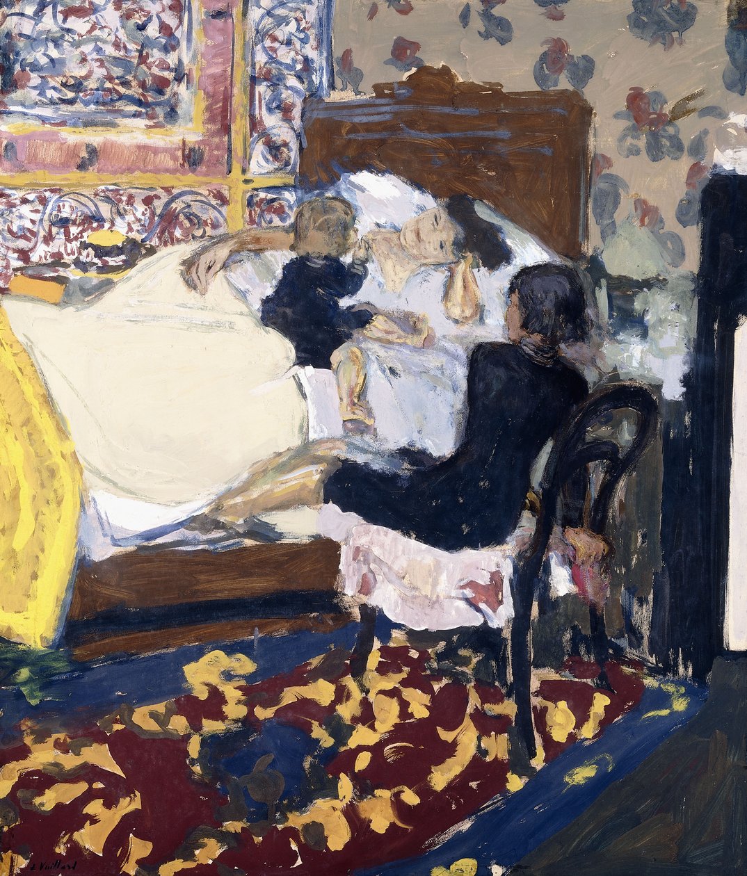 As Crianças, 1909 de Edouard Vuillard
