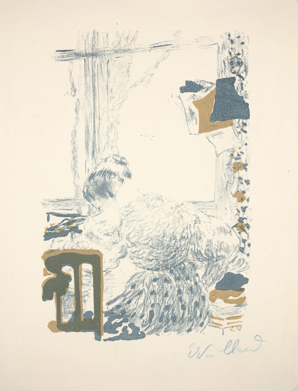 O Dressmaker de Edouard Vuillard