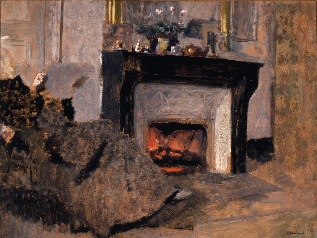A lareira de Edouard Vuillard