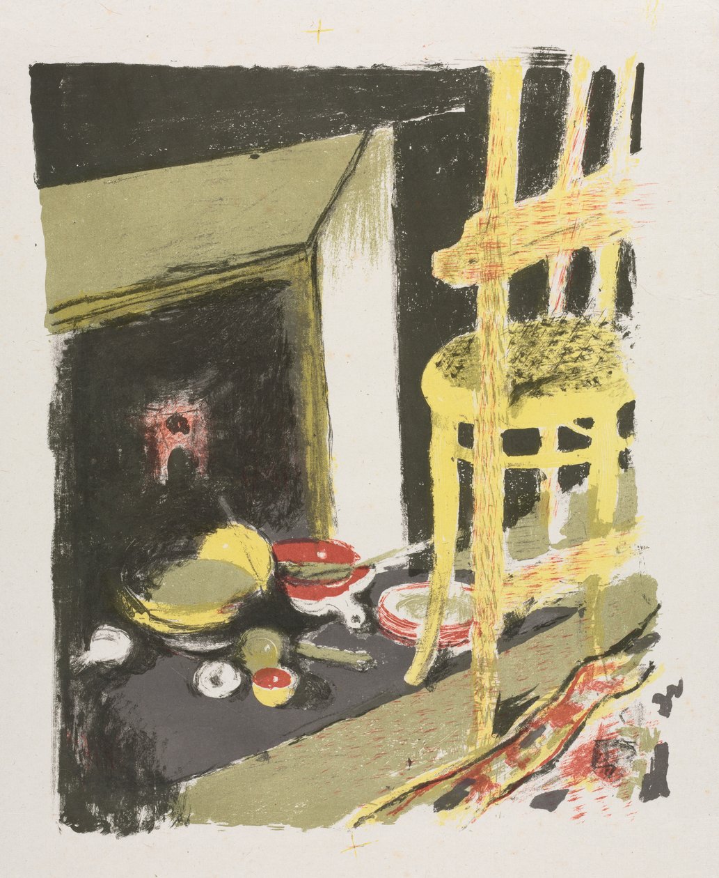 A lareira de Edouard Vuillard