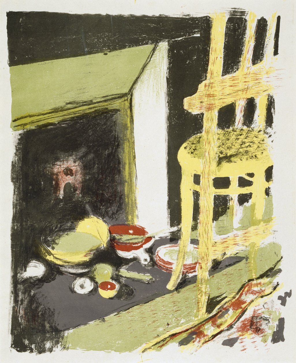 A lareira de Edouard Vuillard
