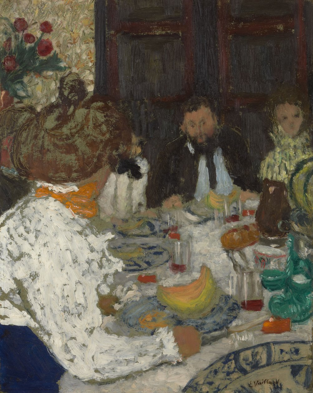 O almoço de Edouard Vuillard