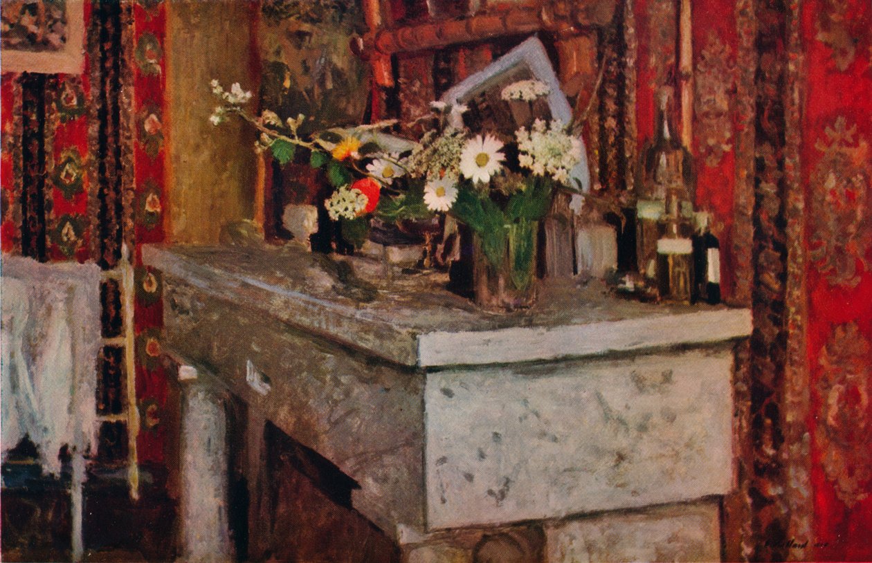 A lareira, 1905 de Edouard Vuillard