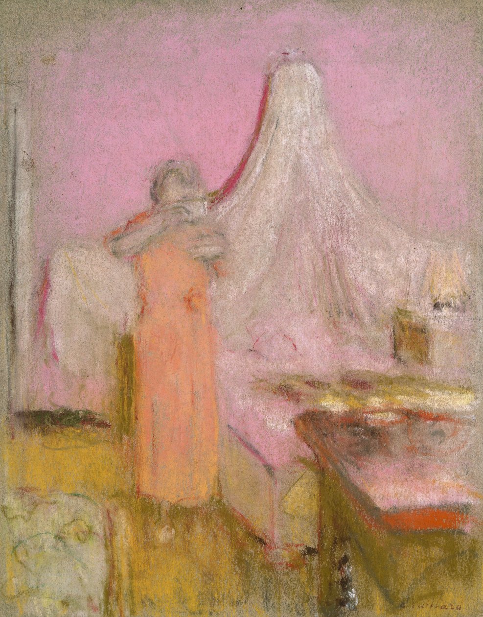 A xícara de chá da manhã, c.1930 de Edouard Vuillard