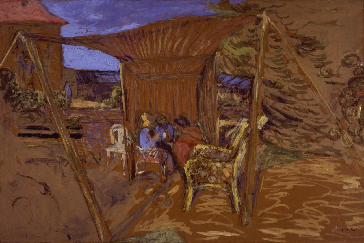 A tenda, 1908 de Edouard Vuillard