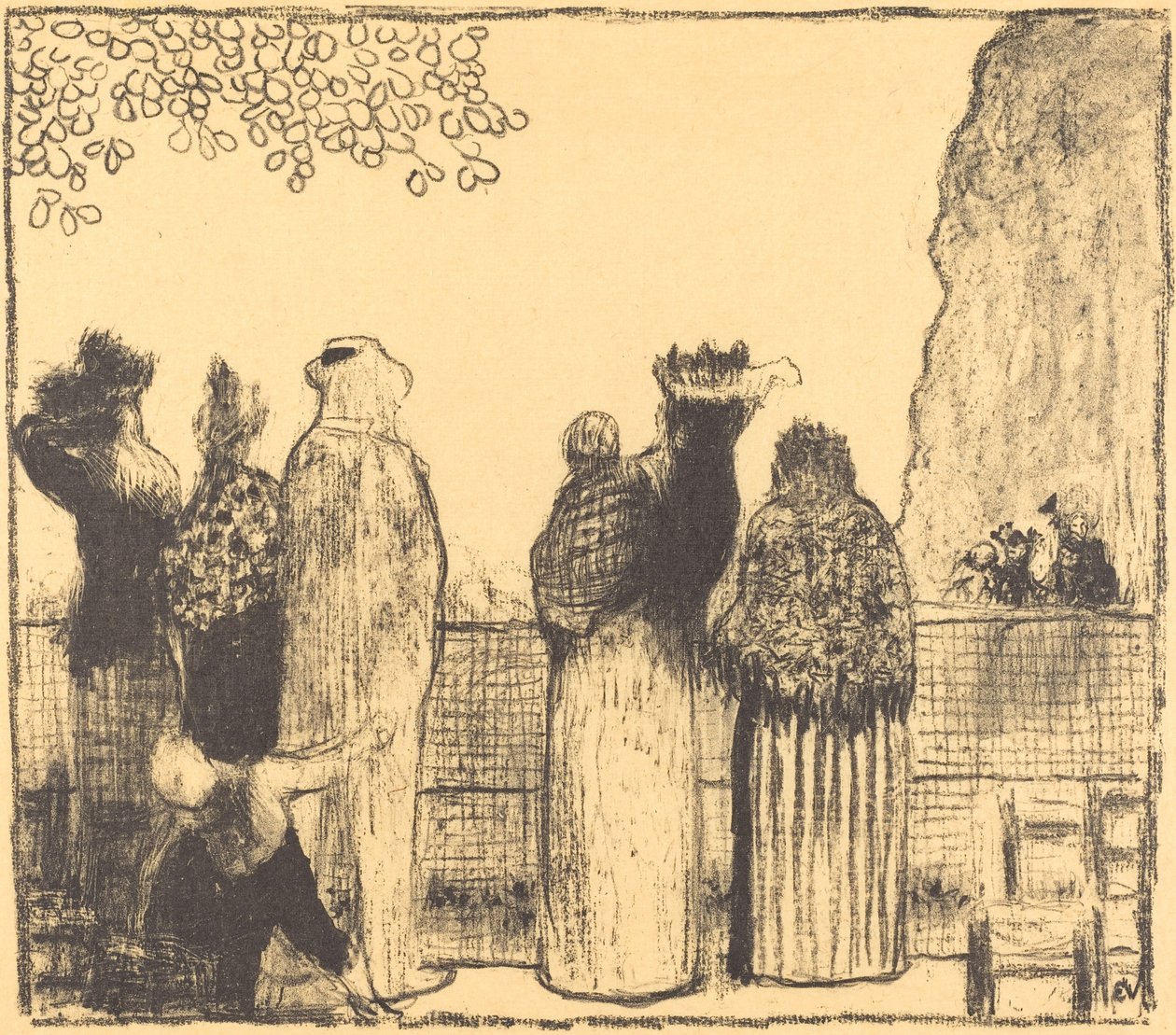 As Tulherias (Les Tuileries) de Edouard Vuillard