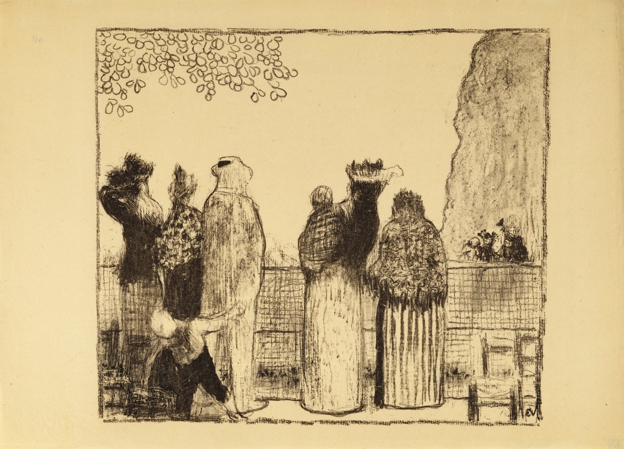 As Tuileries, 1895 de Edouard Vuillard