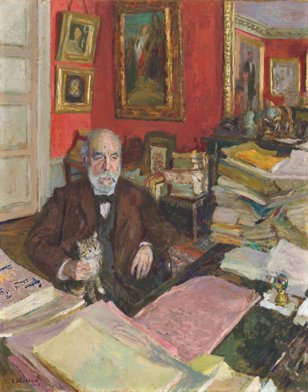 Theodore Duret, 1912. de Edouard Vuillard
