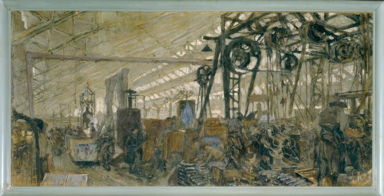 Fábrica de armas em Lyon: a forja de Edouard Vuillard