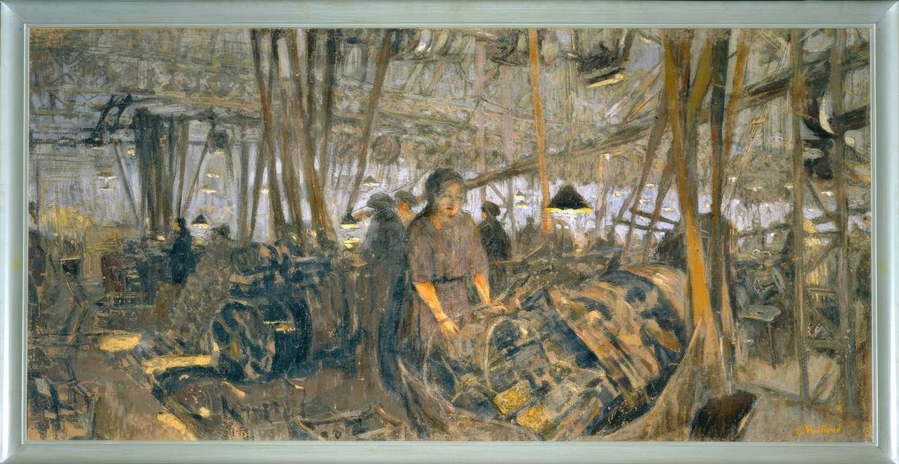 Fábrica de armas em Lyon: as torres de Edouard Vuillard