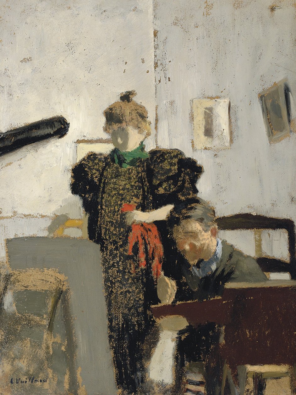 Vallotton e Natanson de Edouard Vuillard