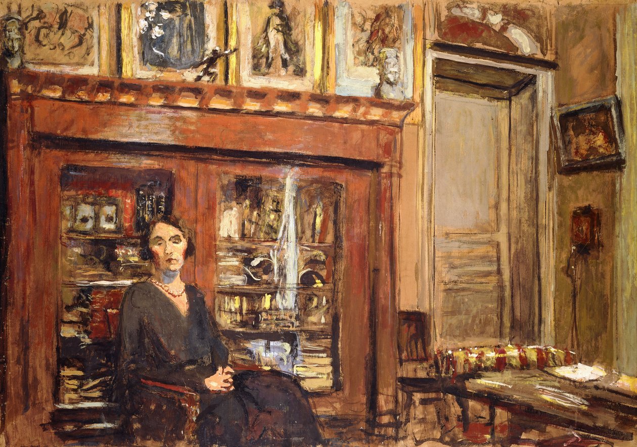 Mulher em um Interior, c.1920 de Edouard Vuillard