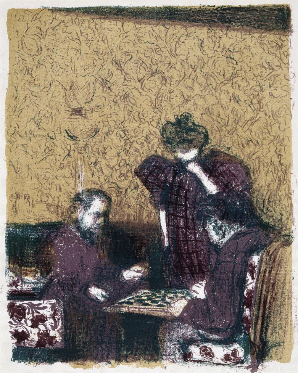 Mulheres em passeio de Edouard Vuillard