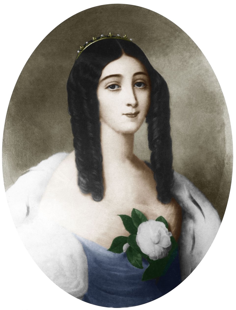 Marie Duplessis de Édouard after Viénot
