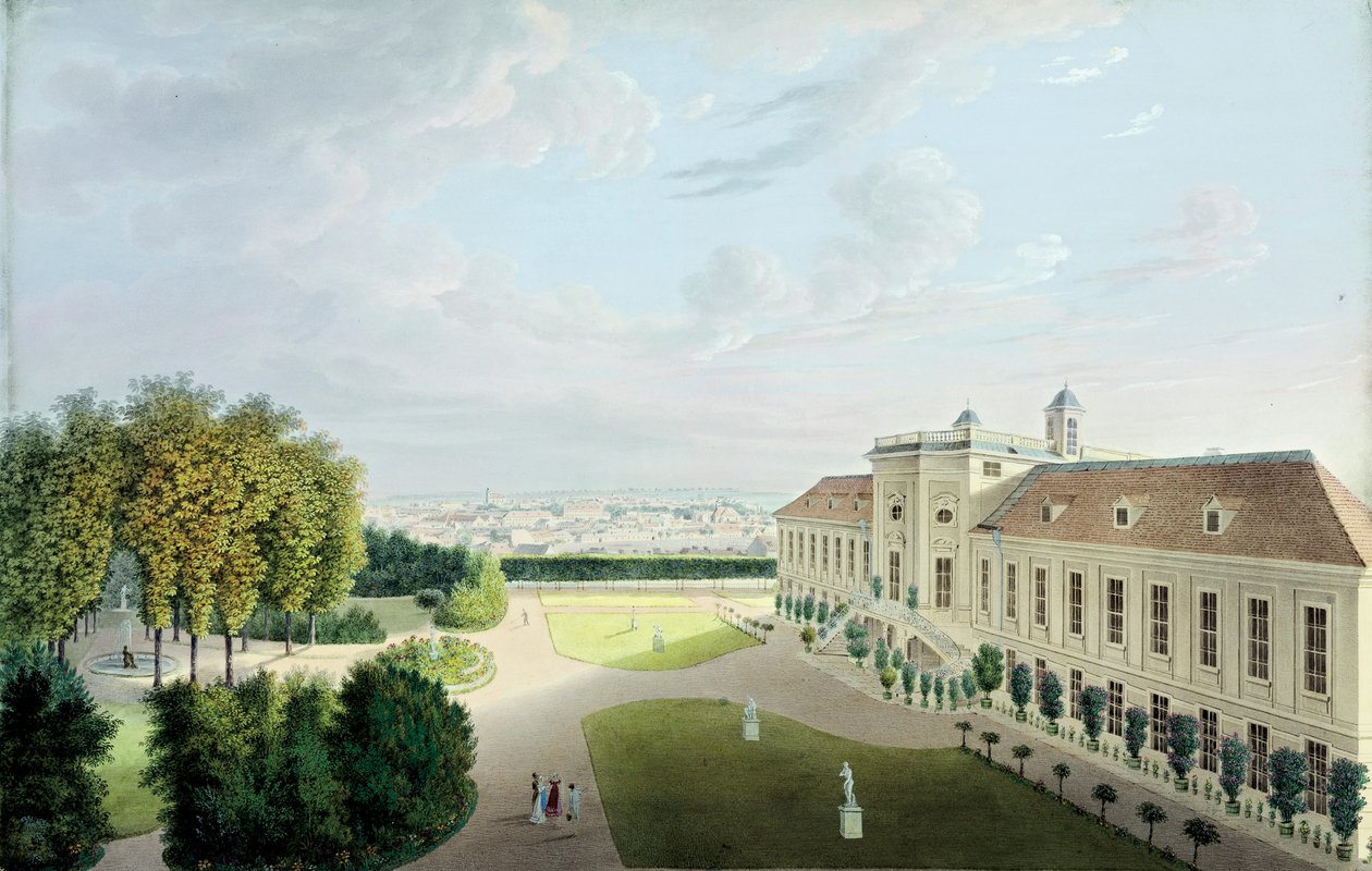 Palácio Esterházy, Viena-Mariahilf de Eduard Gurk
