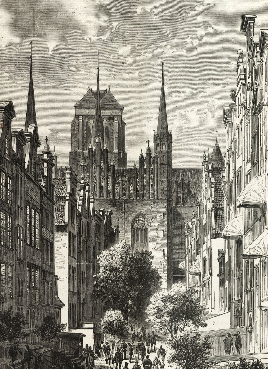 Parte traseira da igreja da Virgem Maria de Eduard Hallberger