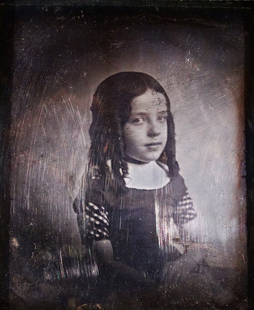 Charlotte Asser, 1842-43 (daguerreótipo) de Eduard Isaac Asser