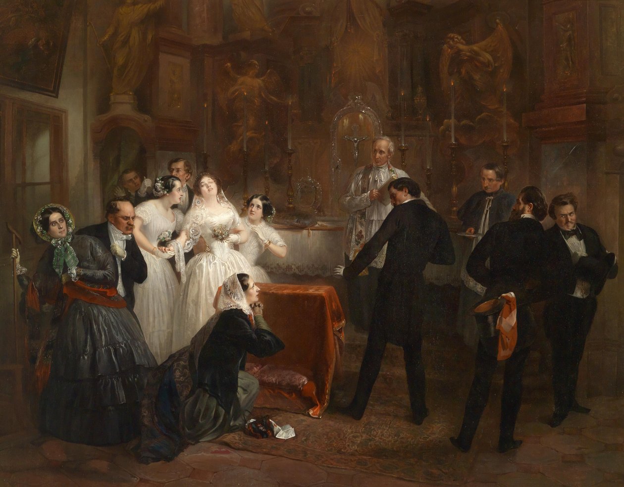 Noiva abandonada no altar de Eduard Swoboda