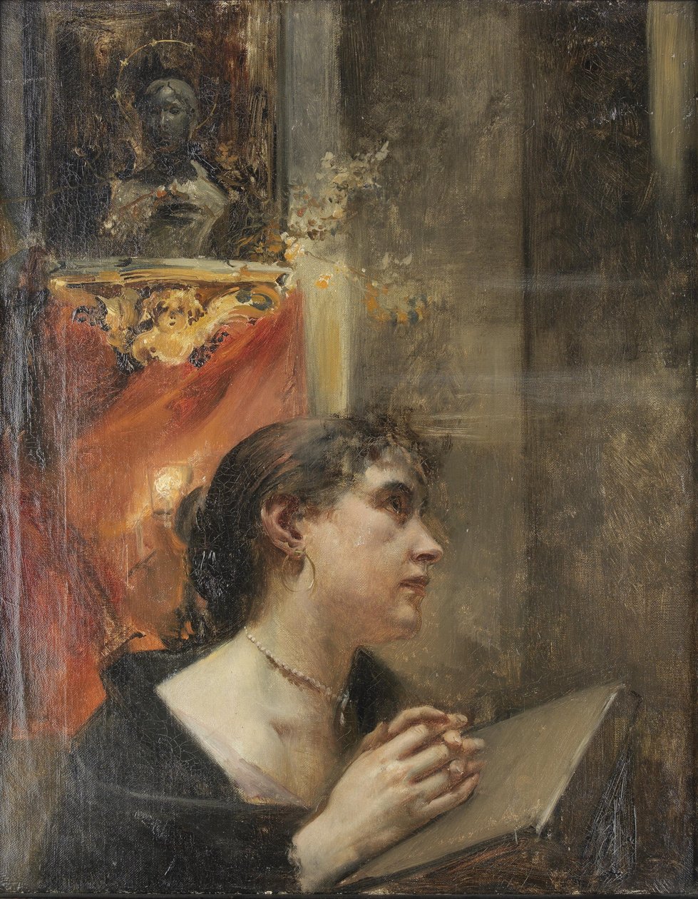 Adoração na igreja de Eduard Veith