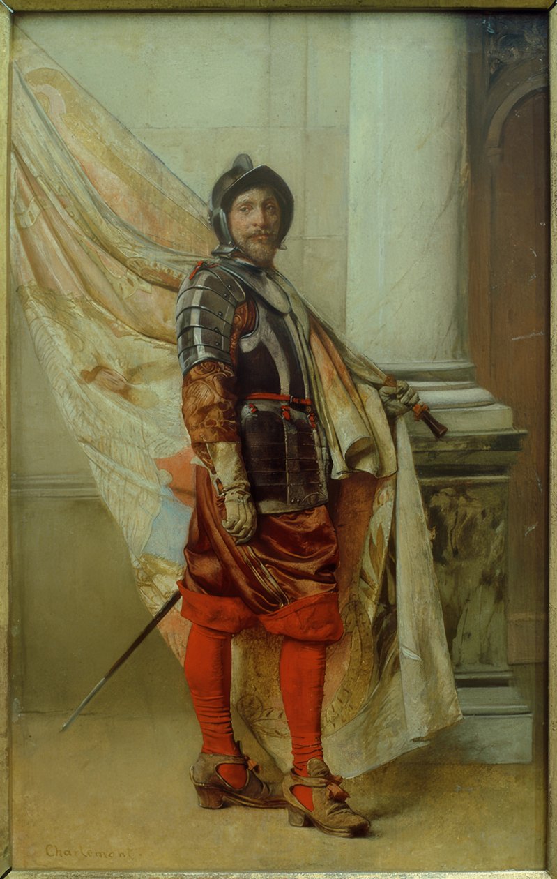 O portador padrão de Eduard Charlemont