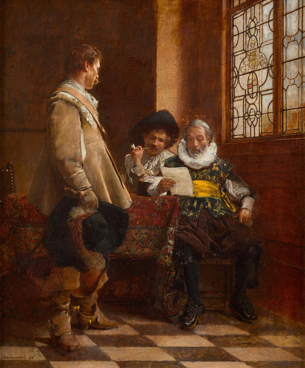 Uma carta de Eduard Charlemont