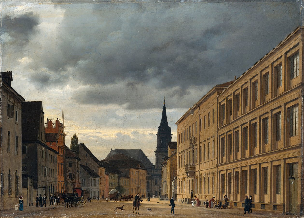 Rua dos Irmãos de Eduard Gaertner