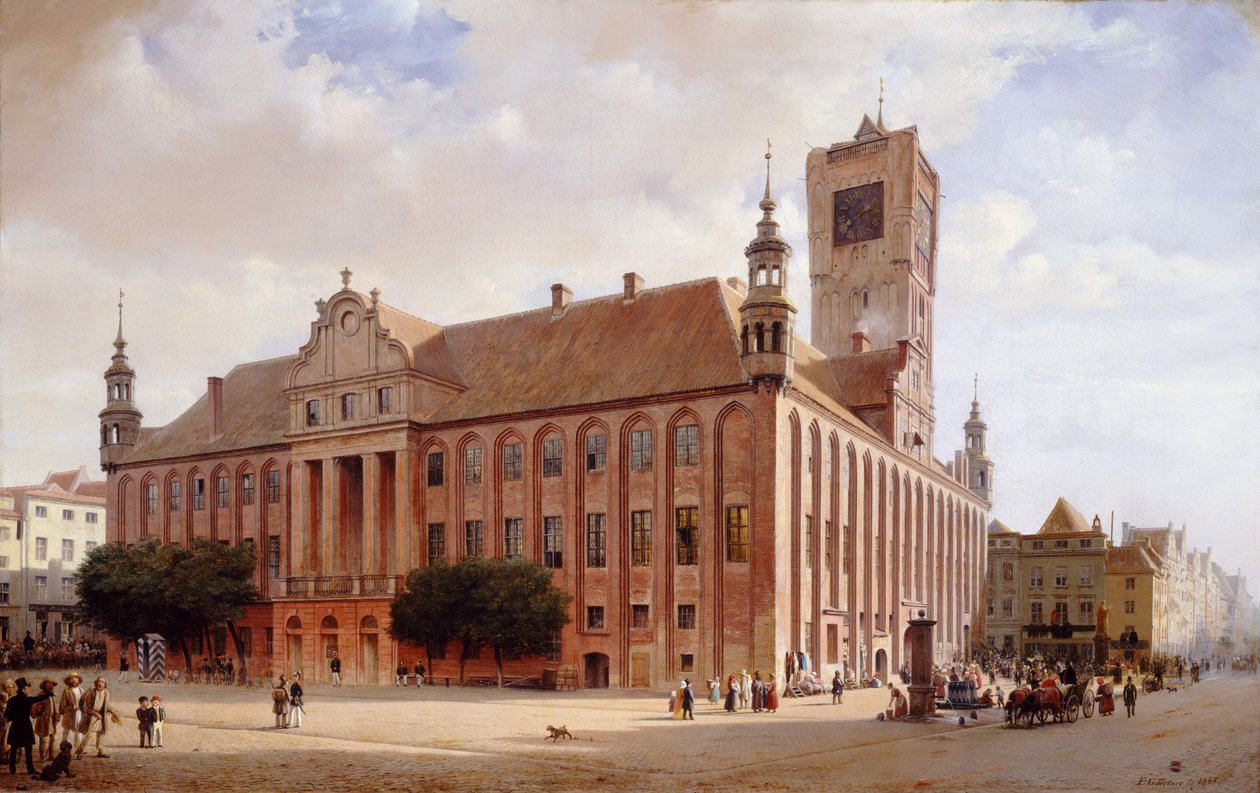 Câmara Municipal de Thorn de Eduard Gaertner