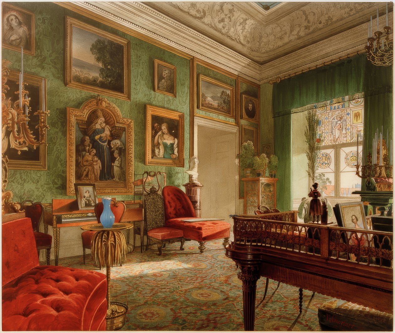 paisagem de Eduard Gärtner