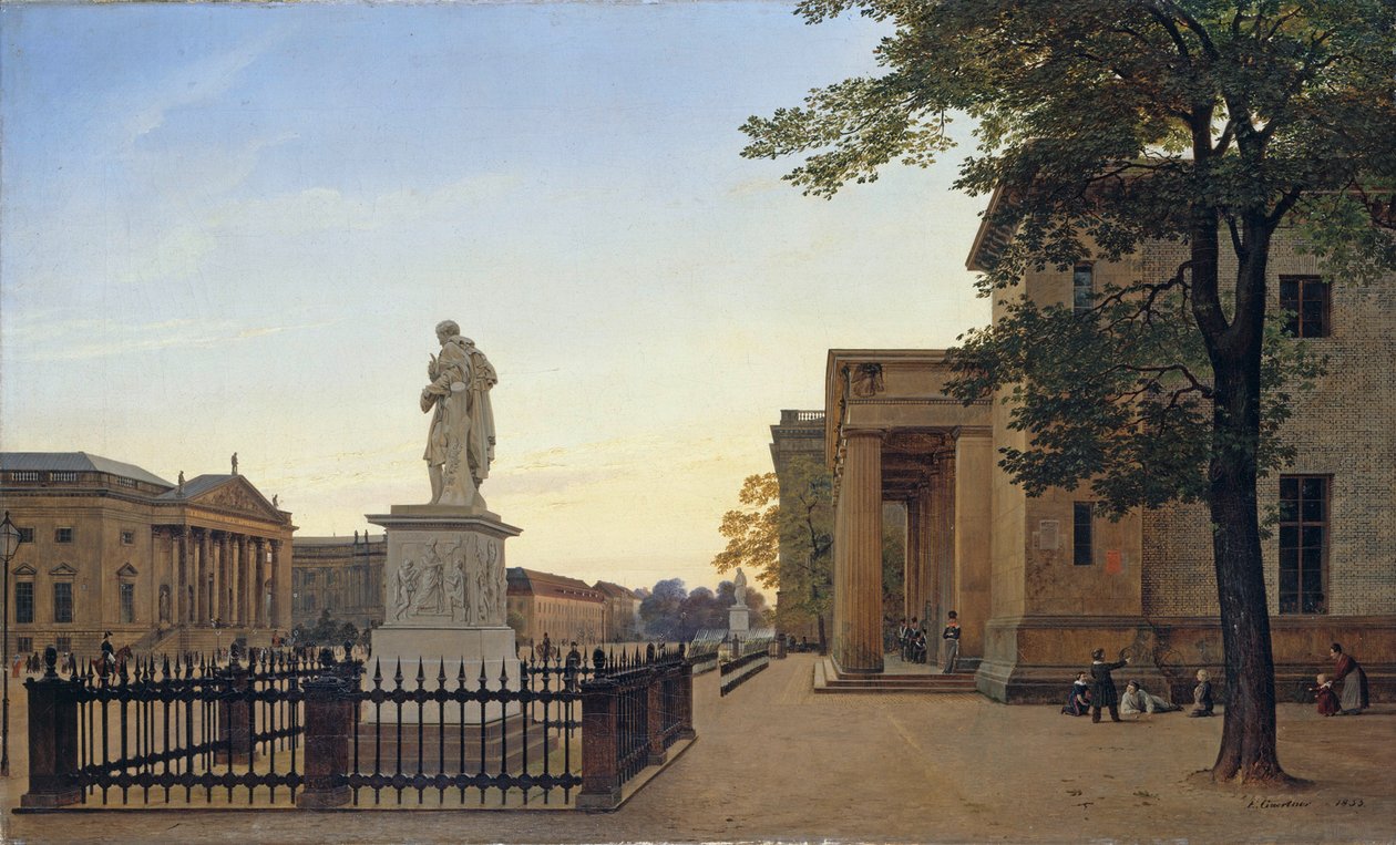 A Neue Wache de Eduard Gaertner