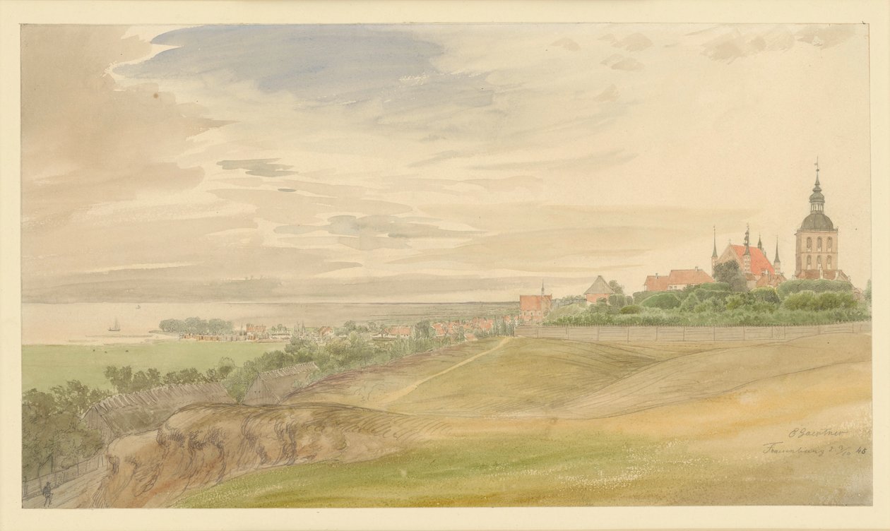 Frauenburg de Eduard Gaertner