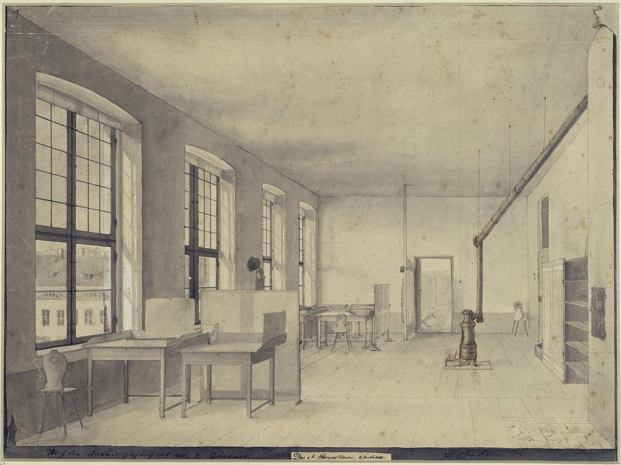 Sala de desenho de Eduard Gaertner