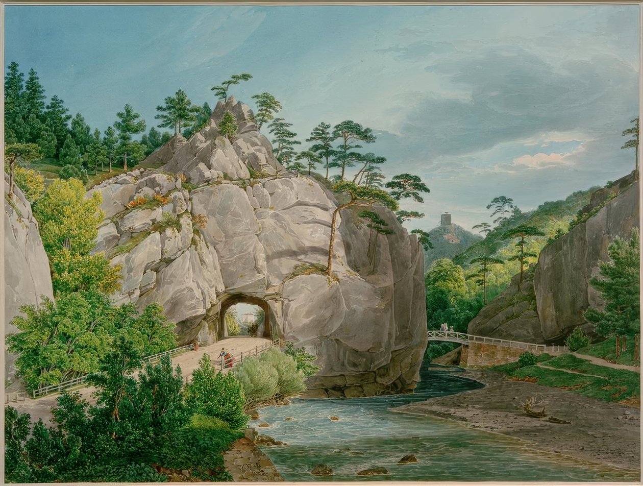 Baden perto de Viena (Wienerwald, Baixa Áustria), de Eduard Gurk