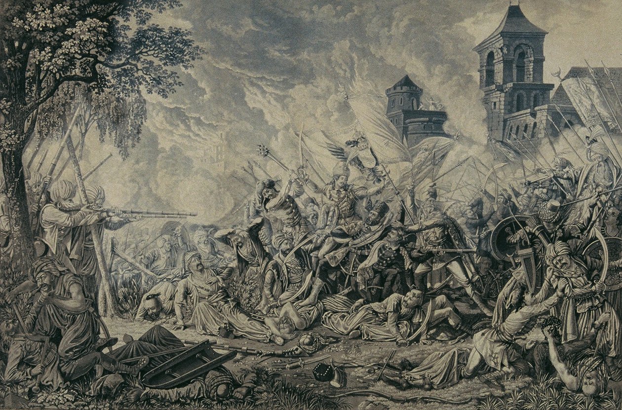 A Morte de Zriny (depois de F. Osolsobic) de Eduard Gurk