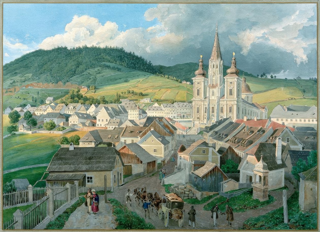 Gnadenkirche em Mariazell de Eduard Gurk