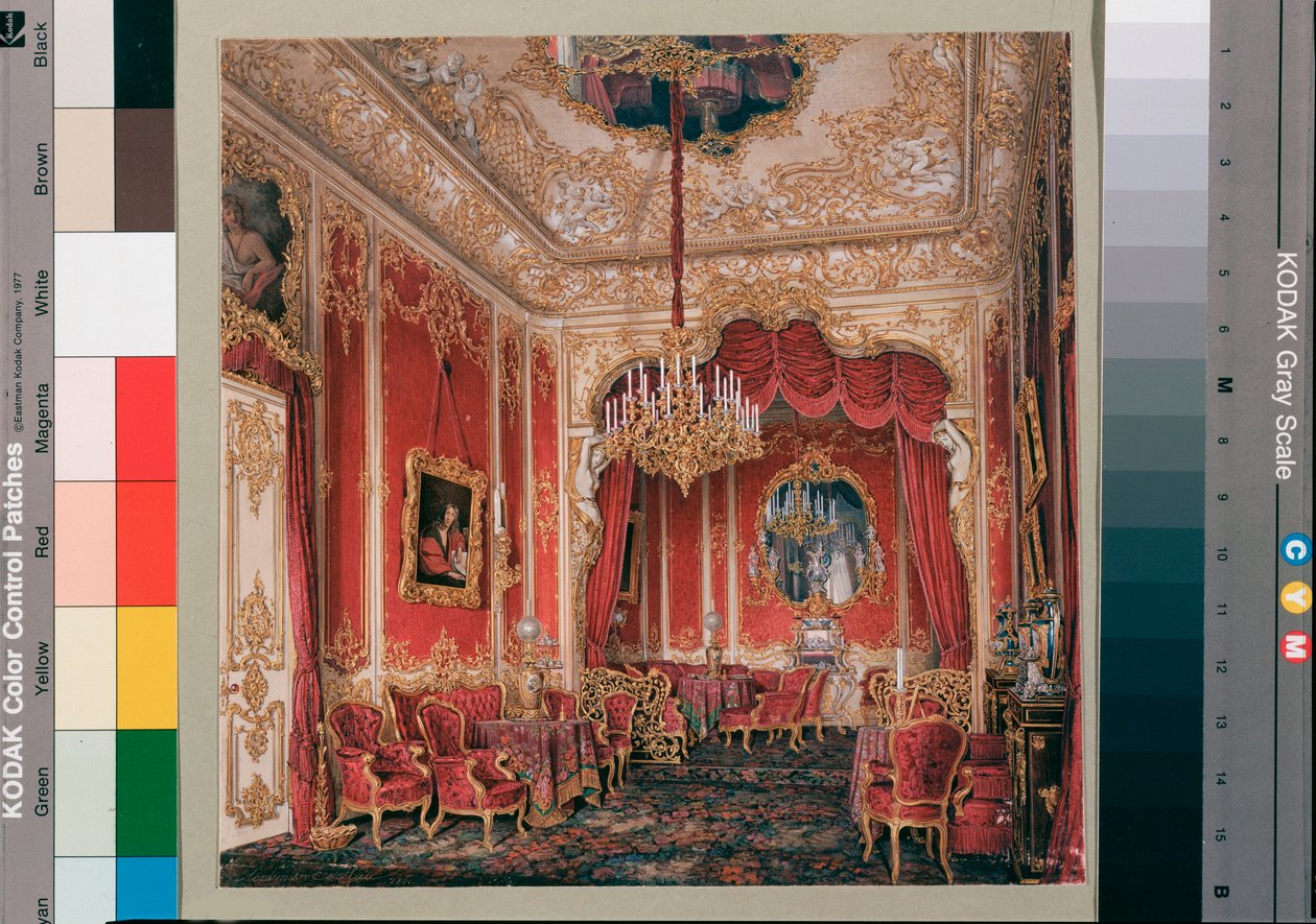 Interiores do Palácio de Inverno (Palais d