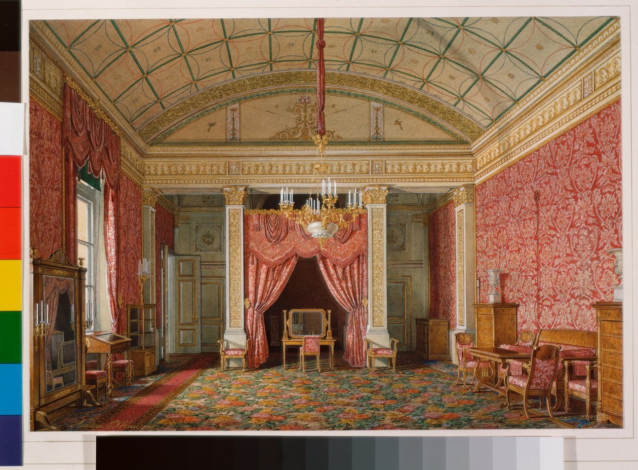 Interiores do Palácio de Inverno (Palais d